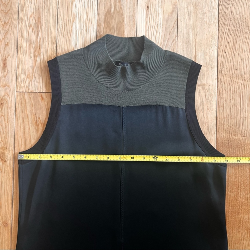 Rag & Bone Vivienne Colorblock Shift Dress Black … - image 4